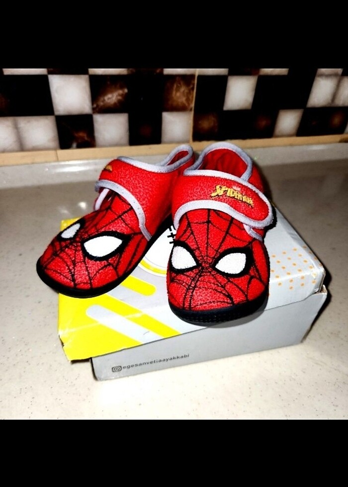 Spiderman anaokulu ayakkabı  - Görsel 5