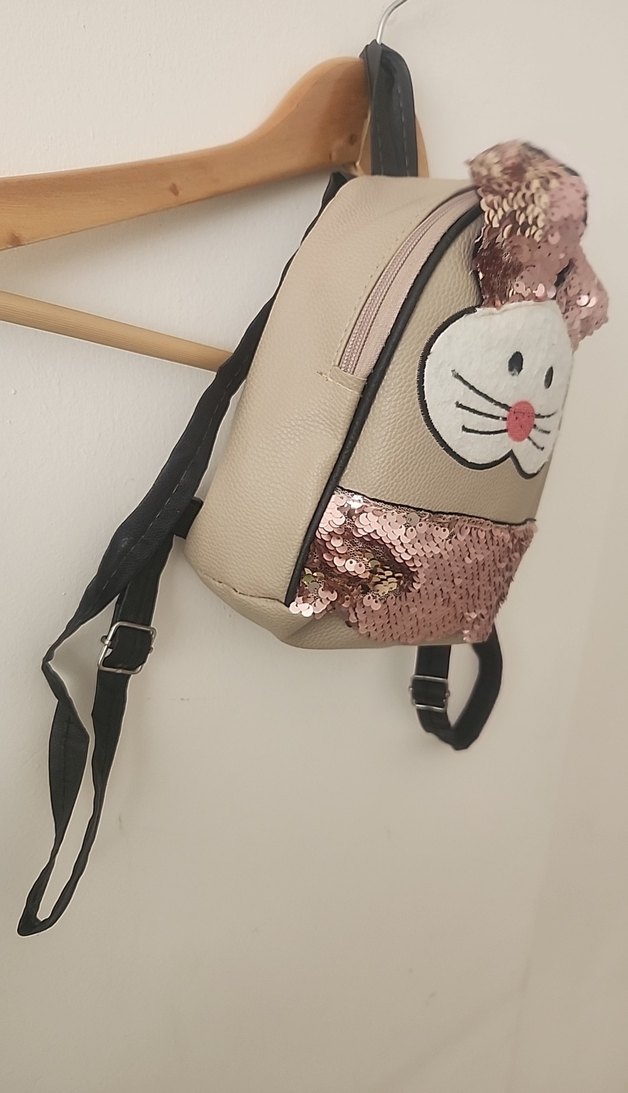 Çocuklar için Tavşan Figürlü Sırt Çantası - Görsel 3