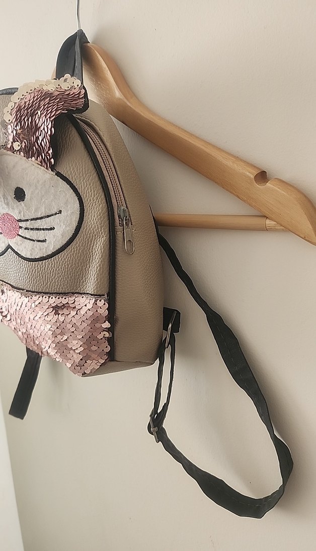 Çocuklar için Tavşan Figürlü Sırt Çantası - Görsel 4