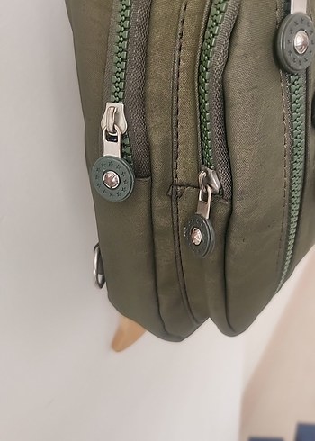 yeşil Bucklelı Çapraz Çanta - Görsel 7