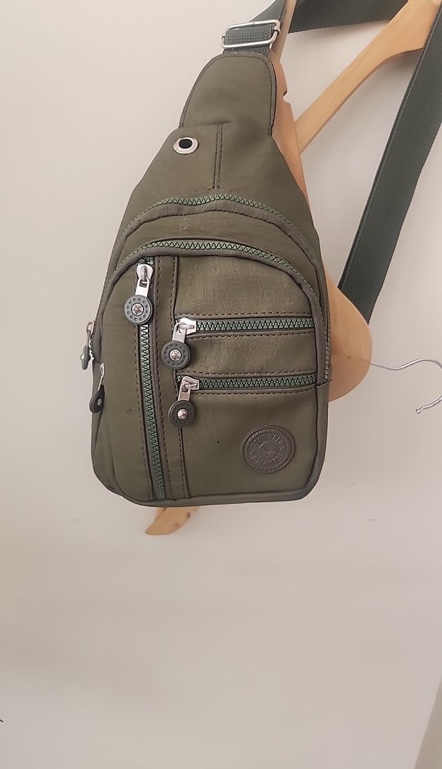 yeşil Bucklelı Çapraz Çanta - Görsel 2