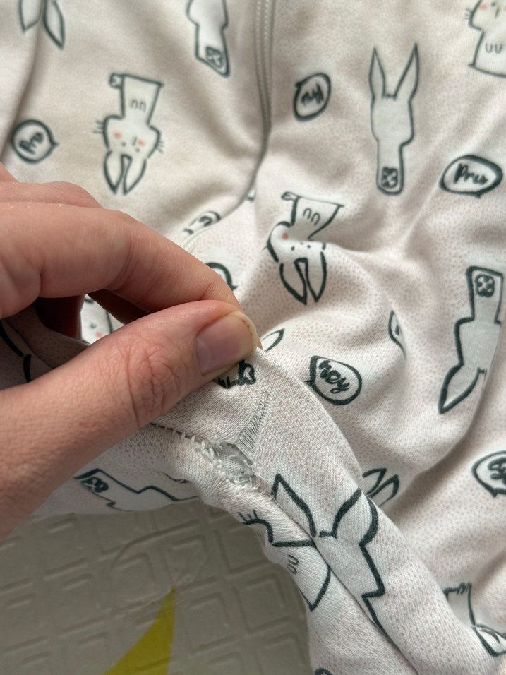 Gri Fermuarlı Bebek Kız Tulumu - Görsel 2