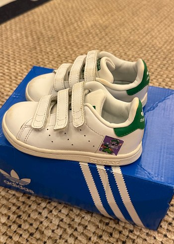 Kız Çocuk Beyaz Spor Ayakkabı Velcro - Görsel 2