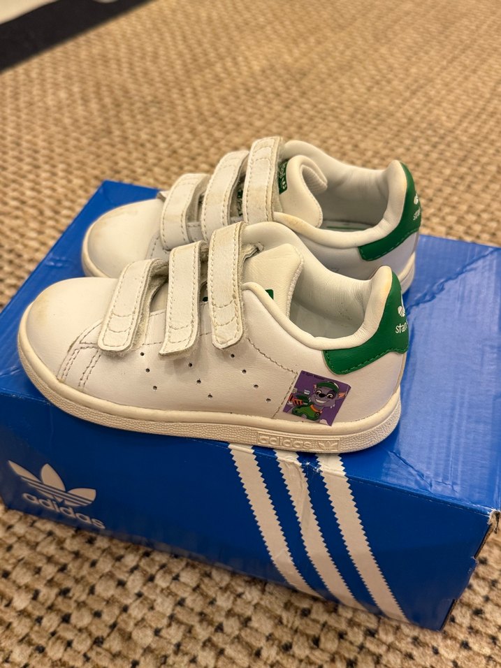 Kız Çocuk Beyaz Spor Ayakkabı Velcro - Görsel 2