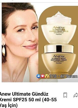 Beden ANEW--ULTİMATE GECE VE GÜNDÜZ KREMİ