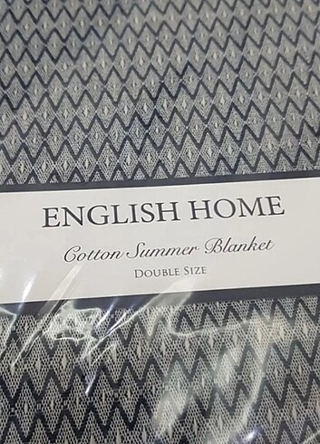 English Home ÇİFT KİŞİLİK YATAK ÖRTÜSÜ PİKE