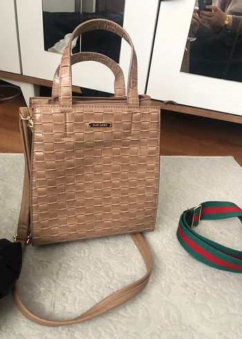 Deri  çanta yurtdışı ürünü Trendy Kadın Omuz Çantası - Görsel 3