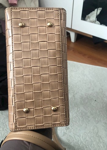 Deri  çanta yurtdışı ürünü Trendy Kadın Omuz Çantası - Görsel 2