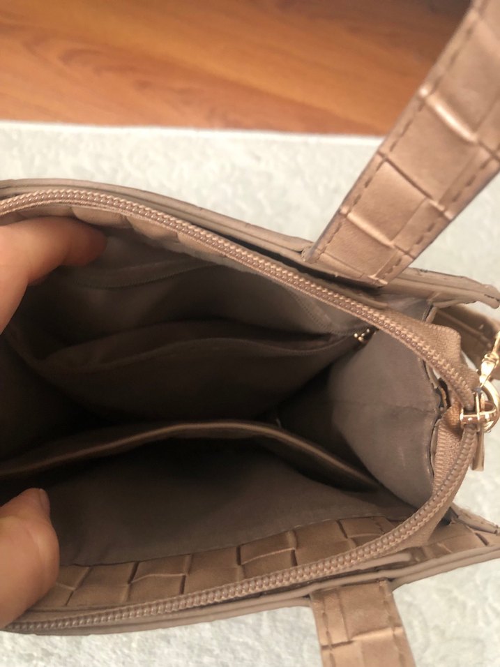 Deri  çanta yurtdışı ürünü Trendy Kadın Omuz Çantası - Görsel 4