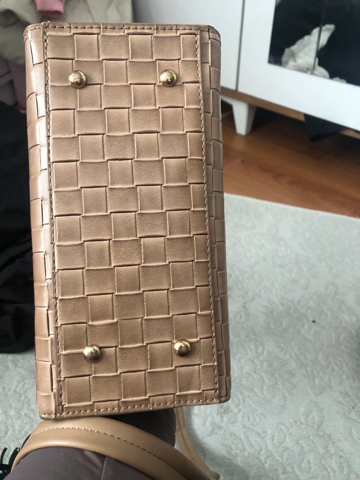 Deri  çanta yurtdışı ürünü Trendy Kadın Omuz Çantası - Görsel 2