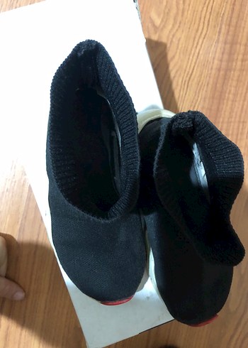 Siyah Elastik çocuk bot 27 no - Görsel 3