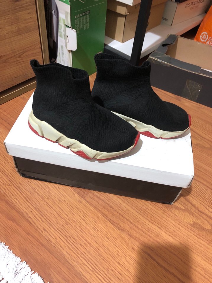 Siyah Elastik çocuk bot 27 no - Görsel 2