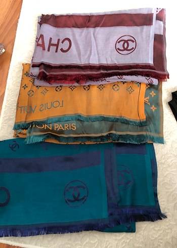 Chanel marka şallar - Görsel 3