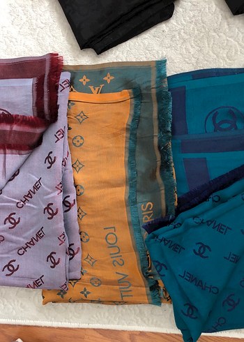 Chanel marka şallar - Görsel 2