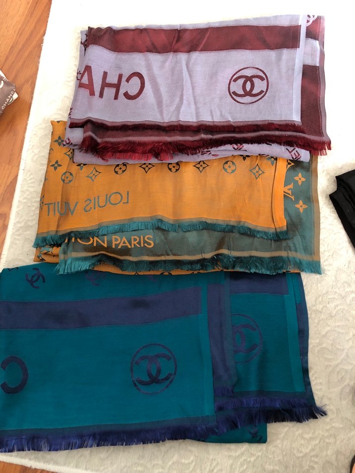Chanel marka şallar - Görsel 3