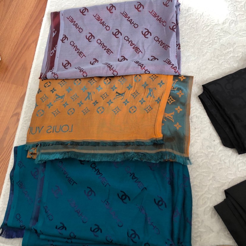 Chanel marka şallar - Görsel 4