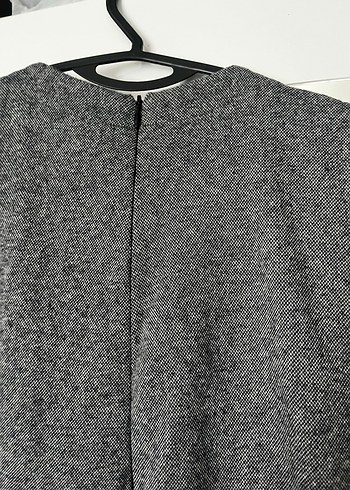 Kadın Gri Uzun Yün Tulum - Görsel 3