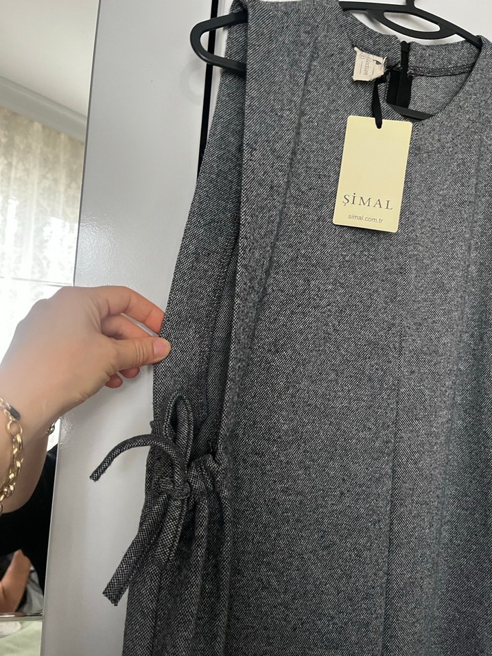 Gri  Salaş Uzun Tulum - Görsel 2