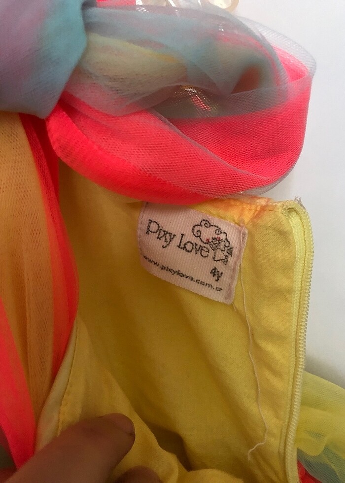 Pixlove tütü elbise 4/5 yaş - Görsel 4