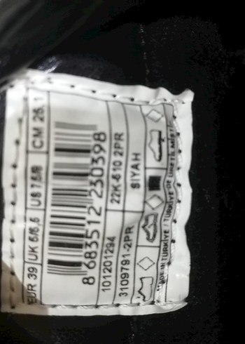 Kadın Siyah Butigo Bot - Görsel 3