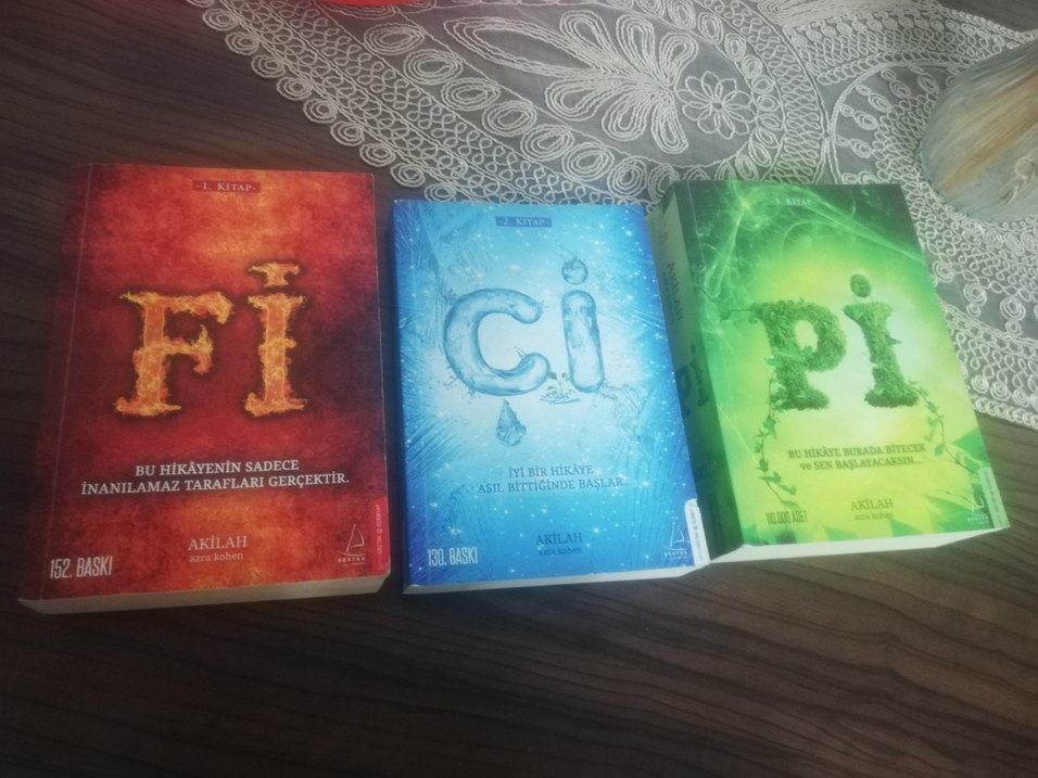 Akilah - Fi, Pi, Ci Roman Seti - Görsel 2