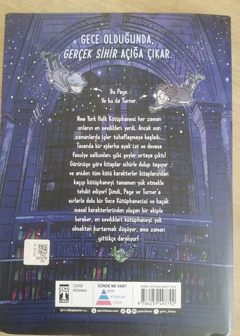 Gece Kütüphanecisi - Christopher Lincoln Çizgi Roman - Görsel 3