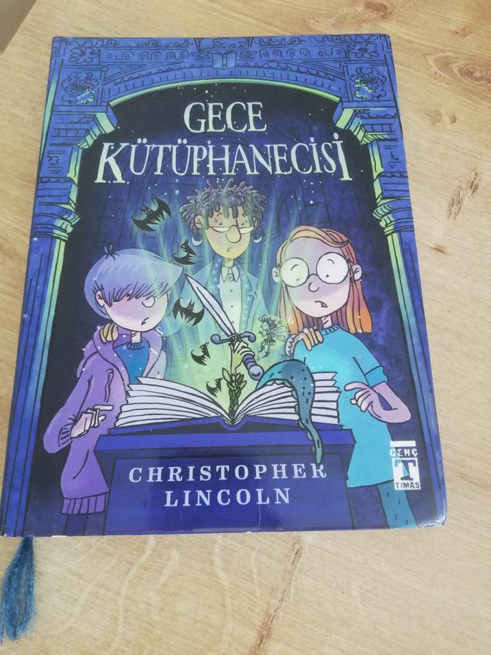 Gece Kütüphanecisi - Christopher Lincoln Çizgi Roman - Görsel 2