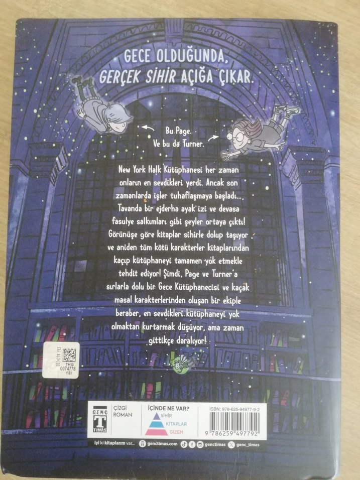 Gece Kütüphanecisi - Christopher Lincoln Çizgi Roman - Görsel 3