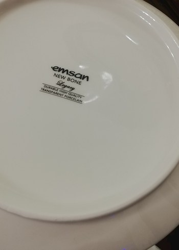 Beyaz Geleneksel Desensiz Porselen Çorba Tenceresi Emsan - Görsel 4