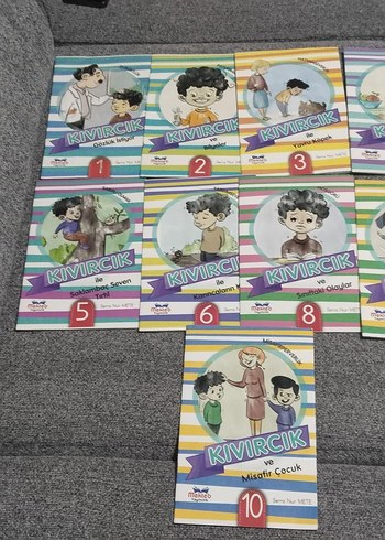 Kıvırcık Çocuk Kitap Seti 1-10