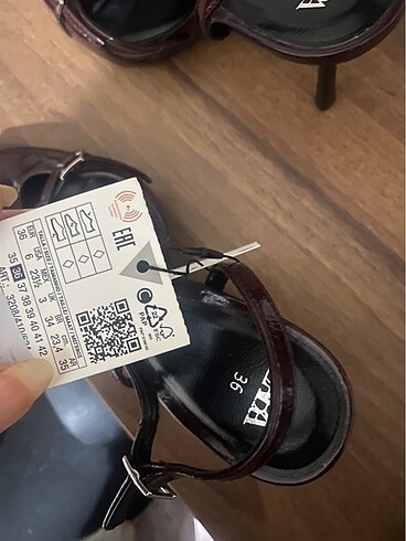 Zara zara topuklu ayakkabı