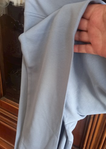 l Beden mavi Renk Gri Kadın Spor Tayt