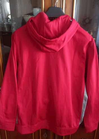 l Beden kırmızı Renk Kırmızı Nike Kapüşonlu Rahat Sweatshirt