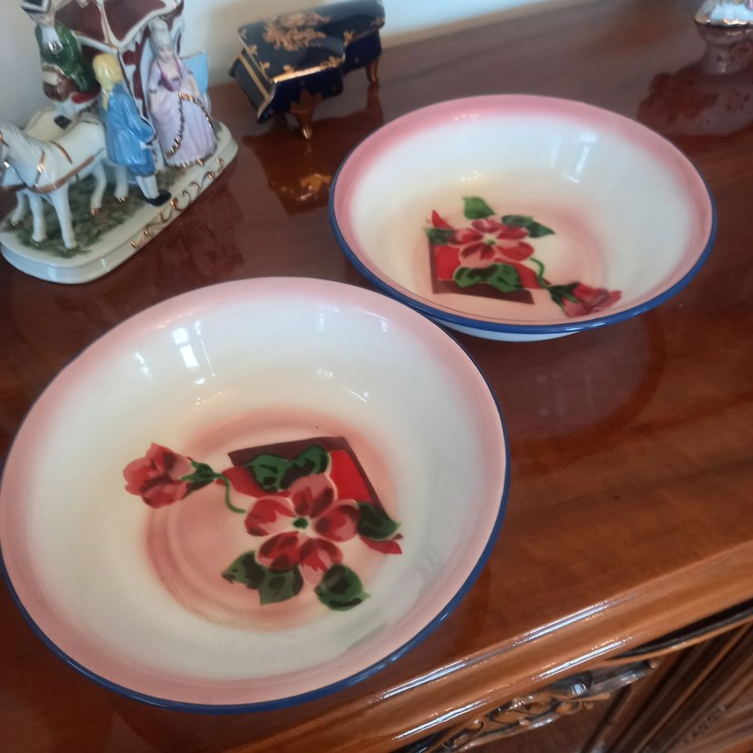 emaye damgali 2 adet - Görsel 2