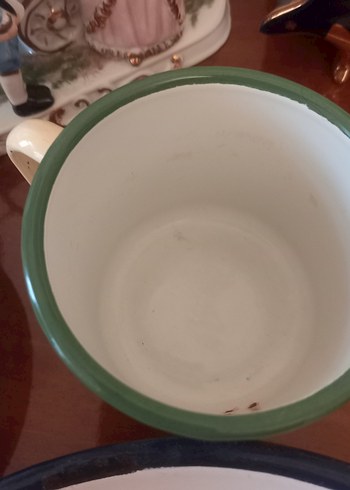 emaye tabaklar ve kupa - Görsel 5