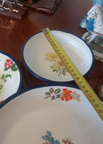 emaye tabaklar ve kupa - Görsel 8