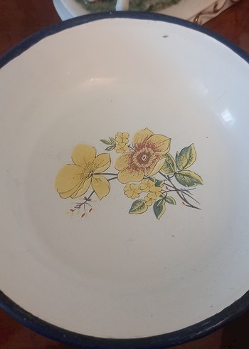 emaye tabaklar ve kupa - Görsel 4