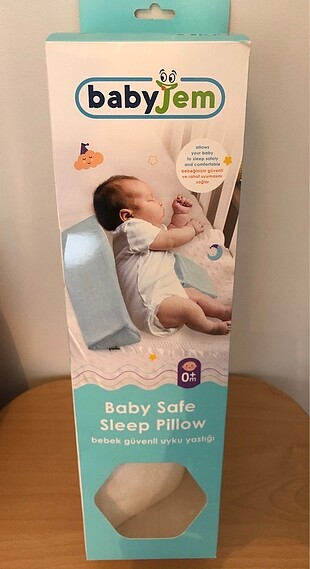 Babyjem bebek yan yatma yastığı
