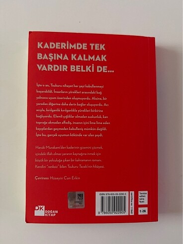 Renksiz Tsukuru Tazaki'nin Hac Yılları