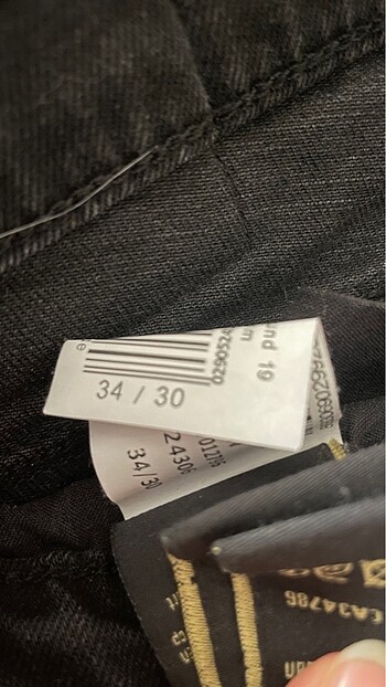 30 Beden Pantolon mavi jeans
