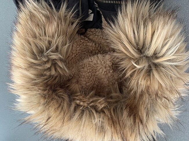 l Beden siyah Renk H&M mont parka