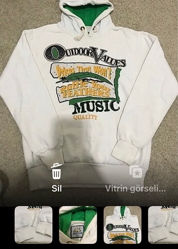 Hanrey coper Kapüşonlu Sweatshirt