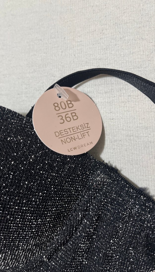 Siyah Parlak Mini Straplez Bustiyer - Görsel 2