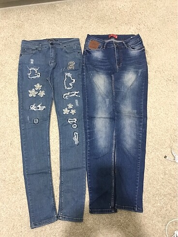 Jean pantolon 300 TL tek