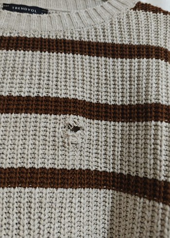 Örgü Kadın Kazak - Görsel 2