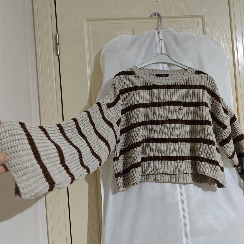 Örgü Kadın Kazak - Görsel 3