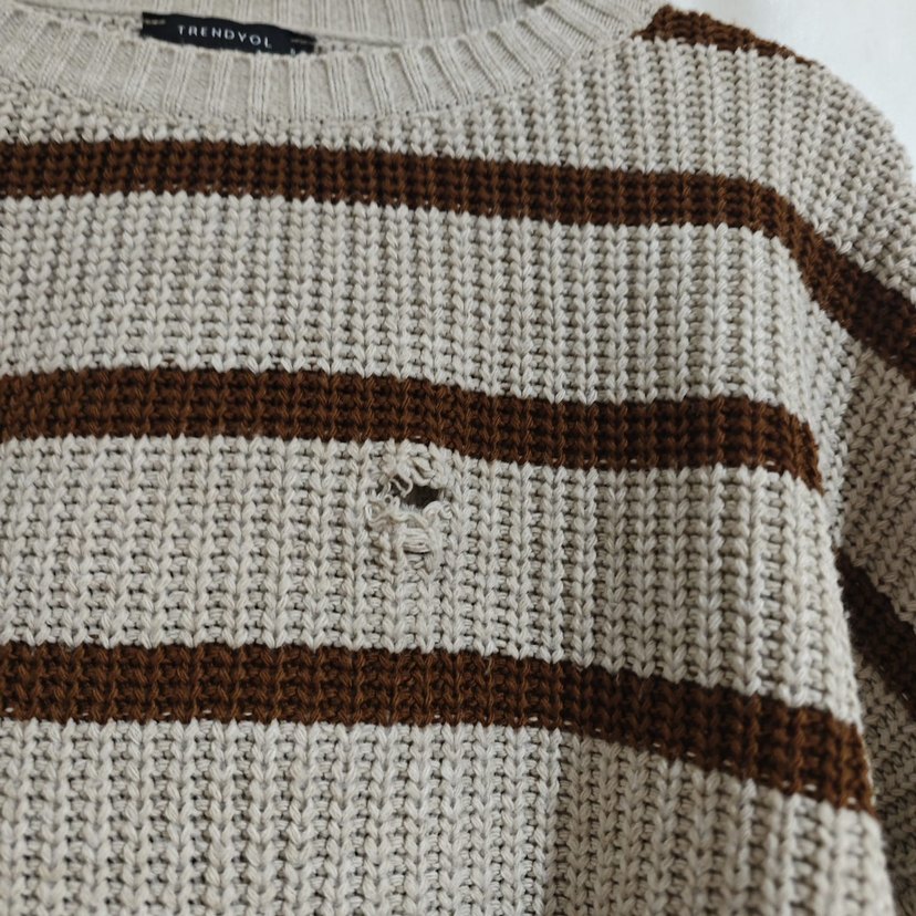 Örgü Kadın Kazak - Görsel 2