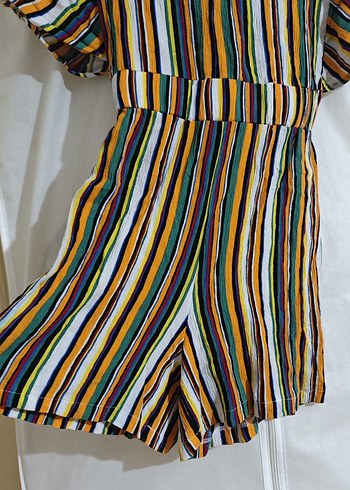 Kadın şort tulum - Görsel 3