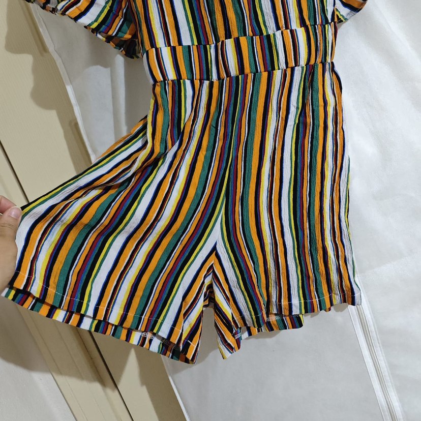 Kadın şort tulum - Görsel 2