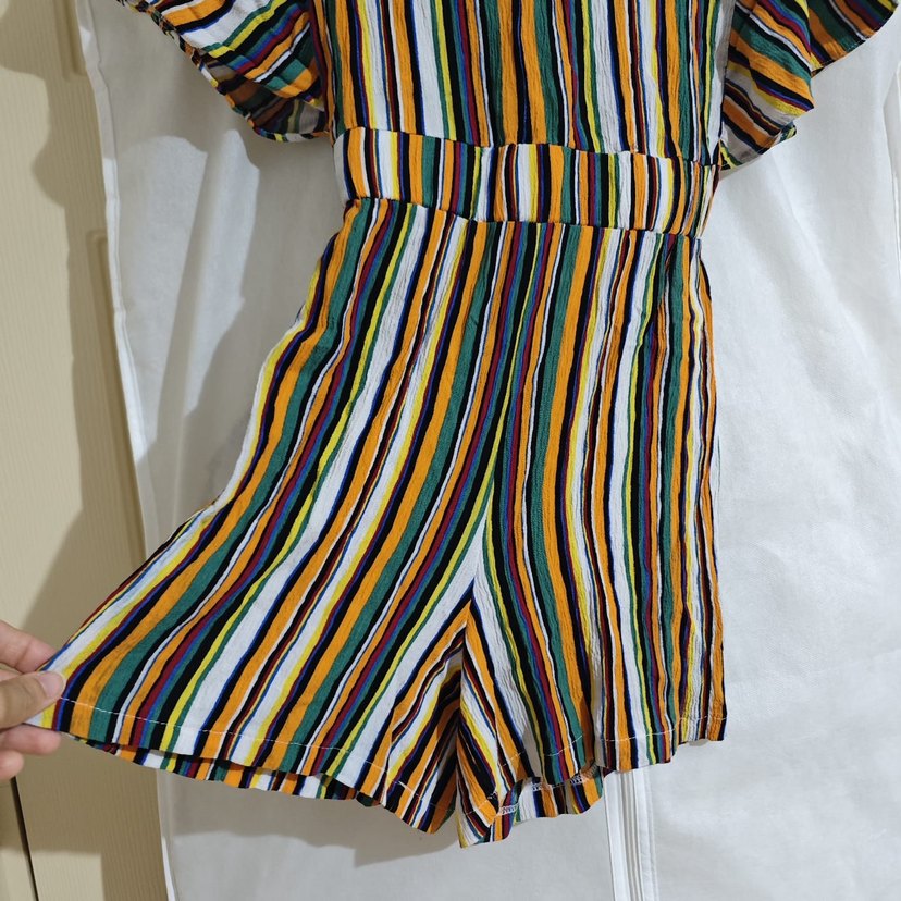 Kadın şort tulum - Görsel 3